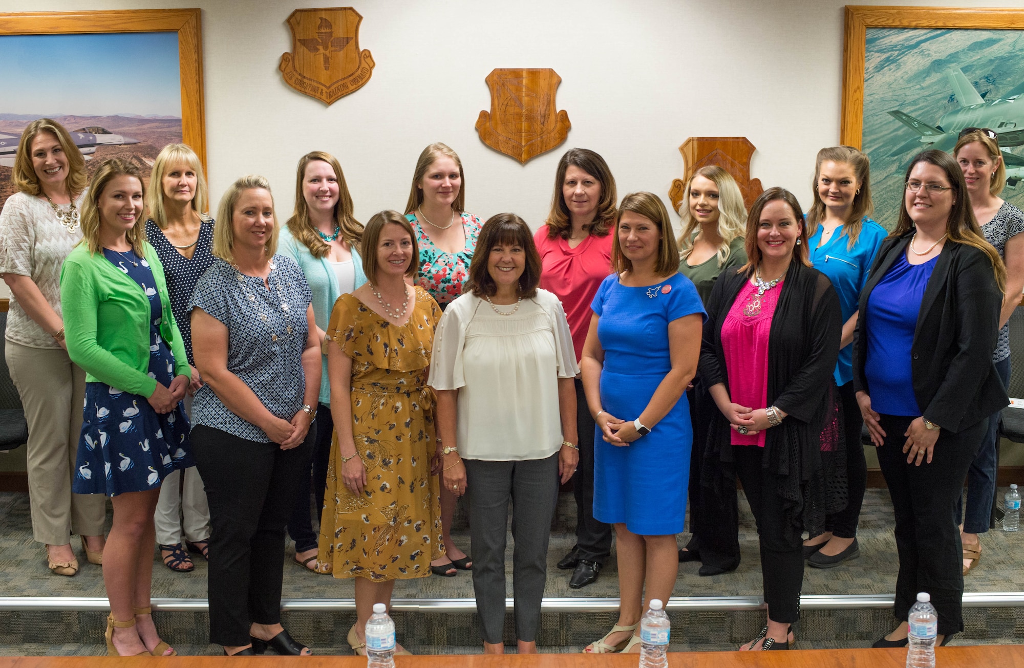 Second Lady Karen Pence speaks to military spouses at Luke AFB