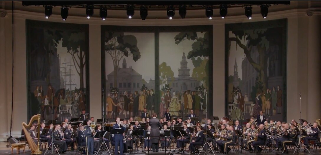 On April 16, the U.S. Air Force Concert Band joined forces with the Central Band of the Royal Air Force for a concert celebrating the 100th Anniversary of the Royal Air Force. Held at D.A.R. Constitution Hall, the performance was a celebration of the friendship and military cooperation the United States and Great Britain have enjoyed throughout the last century.