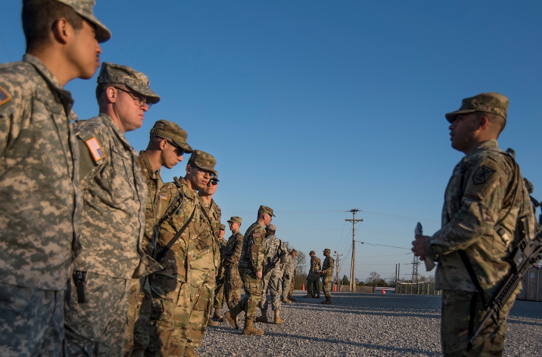 Military Police field training