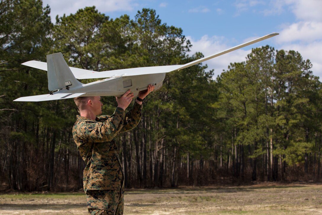 Help from above: Marines conduct UAV training