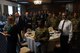 Leadership from the 86th Airlift Wing and 21st Theater Sustainment Brigade sing the U.S. Army and Air Force songs during the Sexual Assault Prevention and Response Leadership Breakfast, April 12, 2018 at Ramstein Air Base.