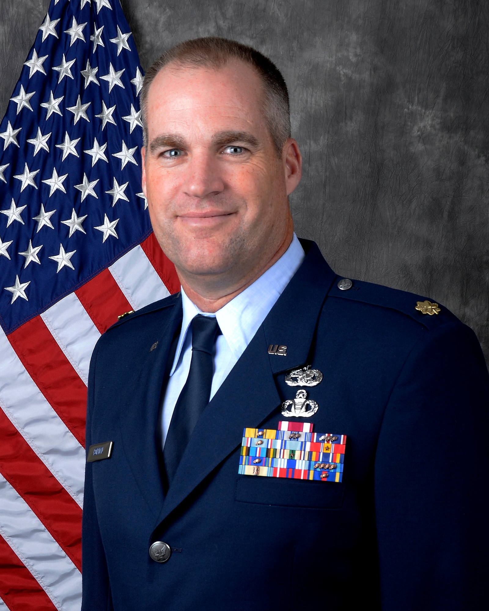 Maj. David Borden is the 87th Aerial Port Squadron commander.