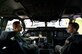 German Air Force 1st Lt. Felix, an A400M Atlas co-pilot, left, discusses the capabilities of his aircraft with U.S. Air Force Capt. Tim Vedra, 37th Airlift Squadron C-130J Super Hercules instructor pilot, in Berlin, Germany, April 27, 2018. U.S. and German Airmen shared knowledge with each other concerning their respective airframes during the 2018 Berlin Air and Trade Show. (U.S. Air Force photo by Senior Airman Joshua Magbanua)