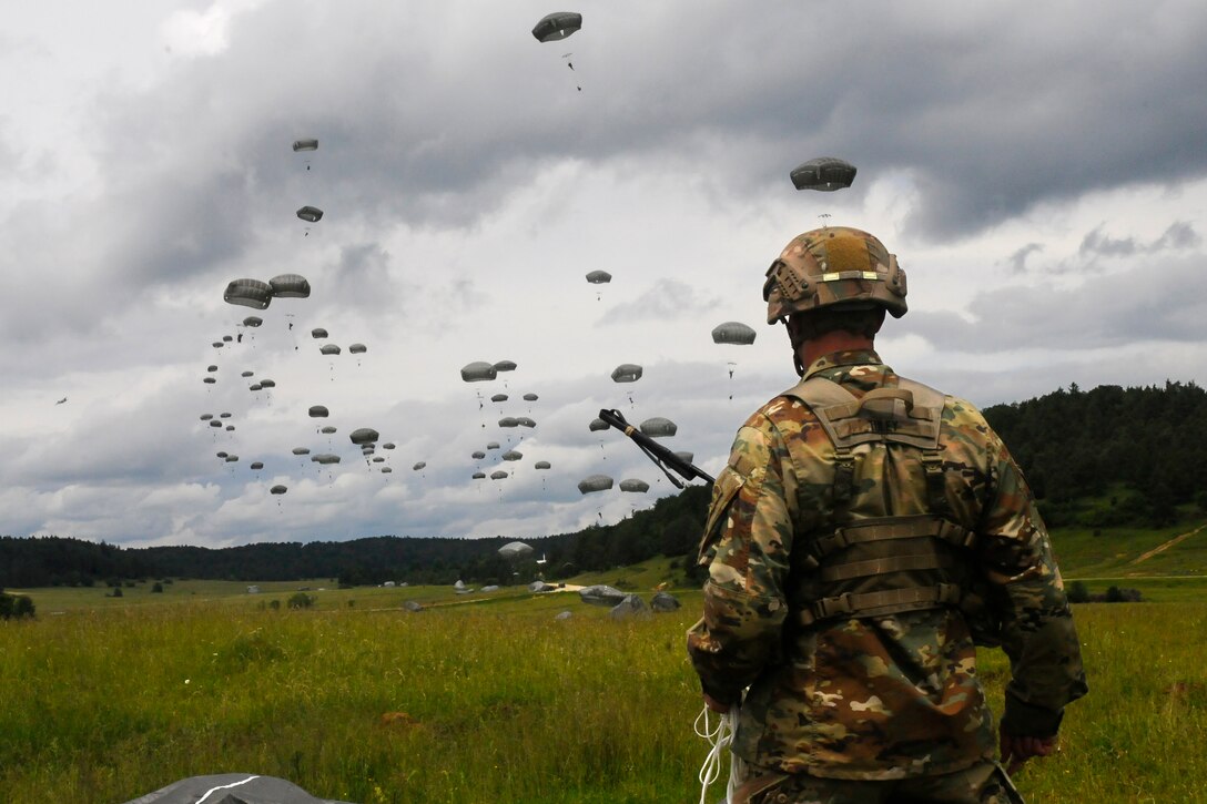 Col. Colin P. Tuley, commander of the 1st Brigade Combat Team, 82nd Airborne Division