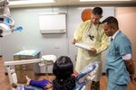 U.S. and Sri Lankan dentists exchange techniques onboard USNS Mercy
