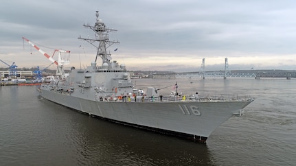 Future USS Thomas Hudner (DDG 116)