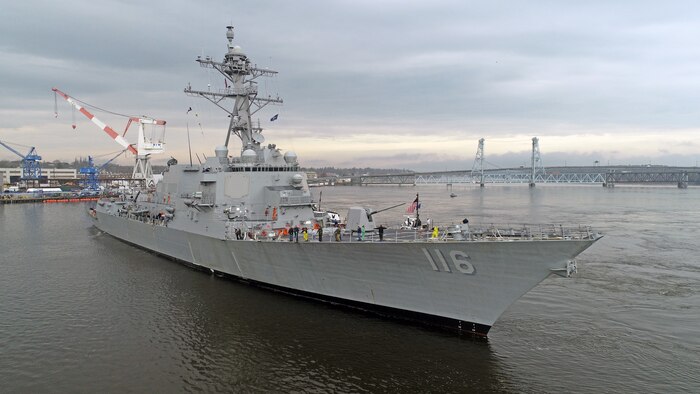 Future USS Thomas Hudner (DDG 116)