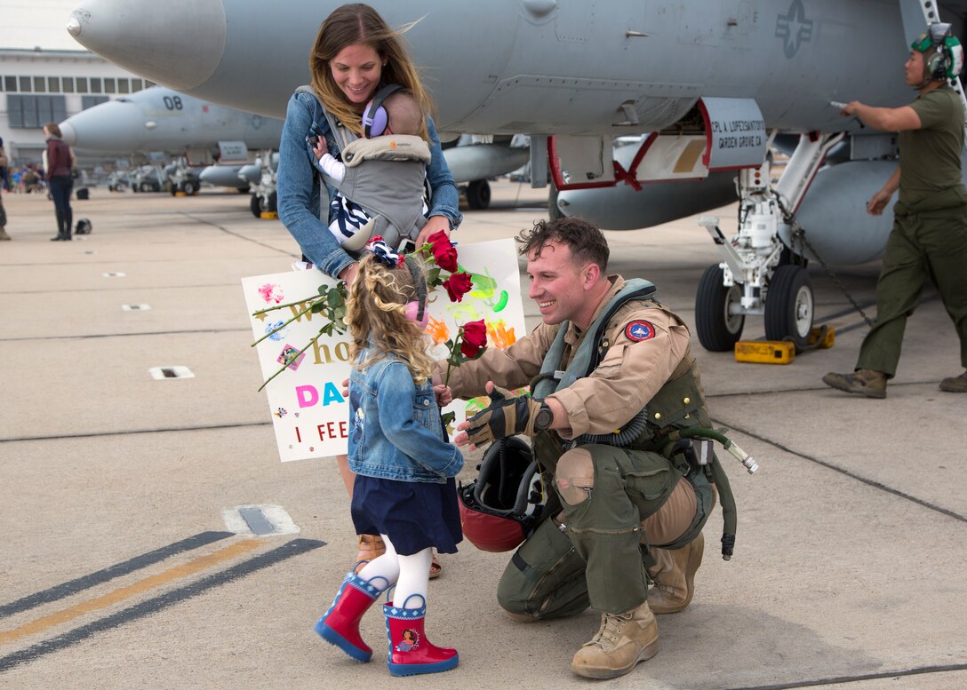 "Black Knights" return to MCAS Miramar