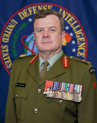 Major General John Howard, MNZM, New Zealand Army, became the Defense Intelligence Agency’s second Deputy Director for Commonwealth Integration January 20, 2018.