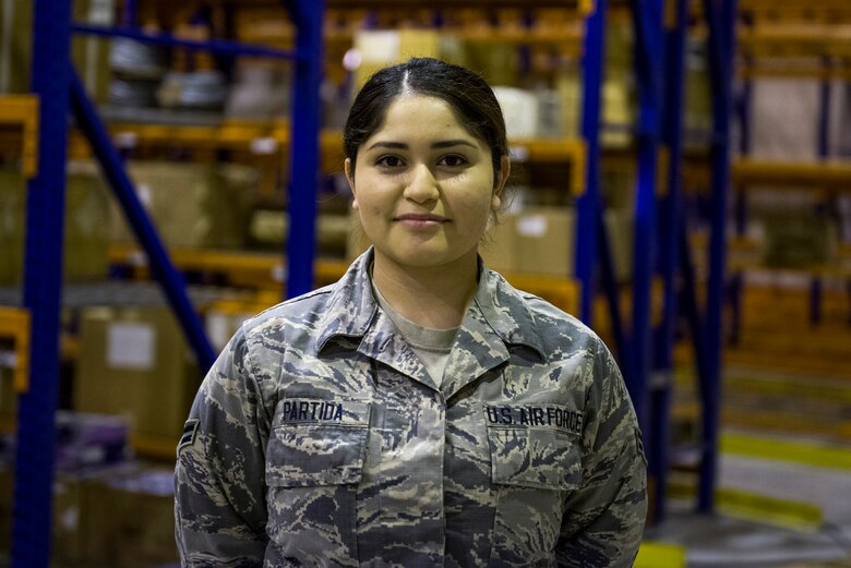 Rank and Name: Airman 1st Class Gisel Partida