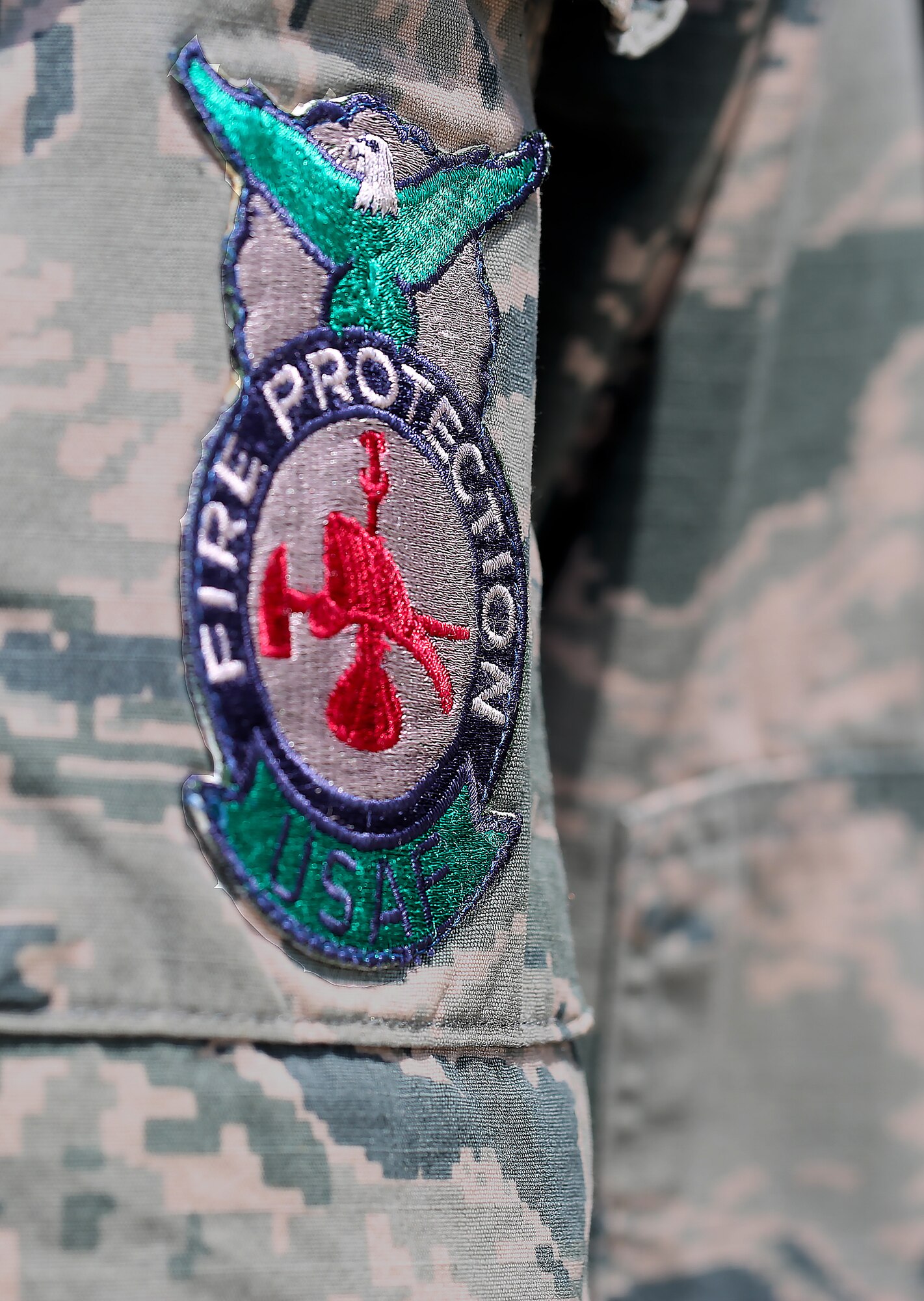 157th Air Refueling Wing Fire Department Airmen establish emergency operations command systems, preserve and protect evidence at emergency scenes and investigate fires after the fact to determine their origin or cause. (N.H. Air National Guard photo by Staff. Sgt. Kayla White)