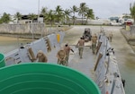 Seabees increase fresh water storage capability in Marshall Islands
