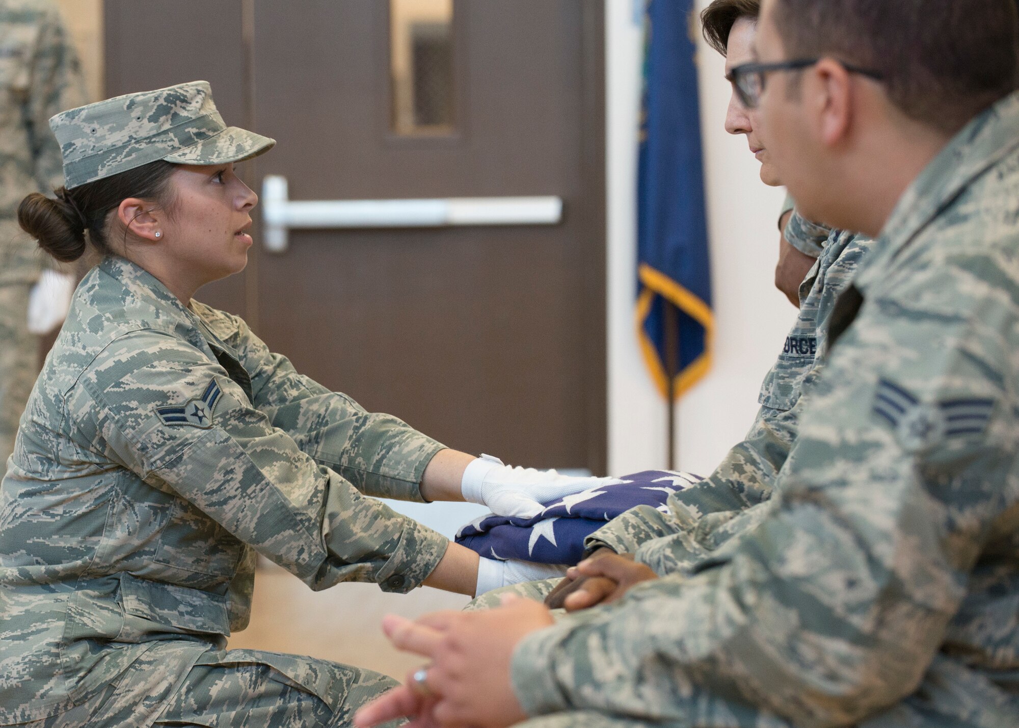 AF Honor Guard training team graduates Luke honor guardsmen