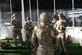 Master Sgt. Carlos Sanchez, 28th Civil Engineer Explosive Ordnance Disposal flight lead, briefs the EOD team participating in the 50th Anniversary National EOD Memorial Day ruck march at Ellsworth Air Force Base, S.D., May 4, 2018. National EOD Memorial Day is designated by Congress as the first Saturday of May to honor of EOD technicians who lost their lives while conducting operations across the globe. (U.S. Air Force photo by Airman 1st Class Nicolas Z. Erwin)