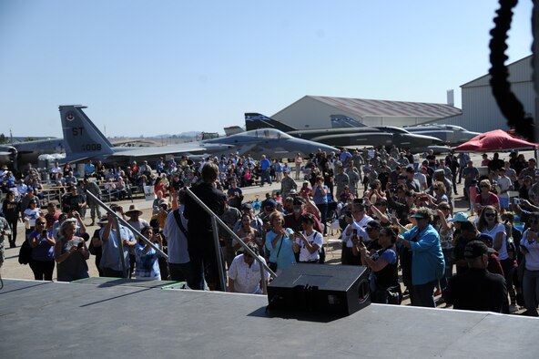 Lt. Dan Band Concert for Team March at the March Air Museum.