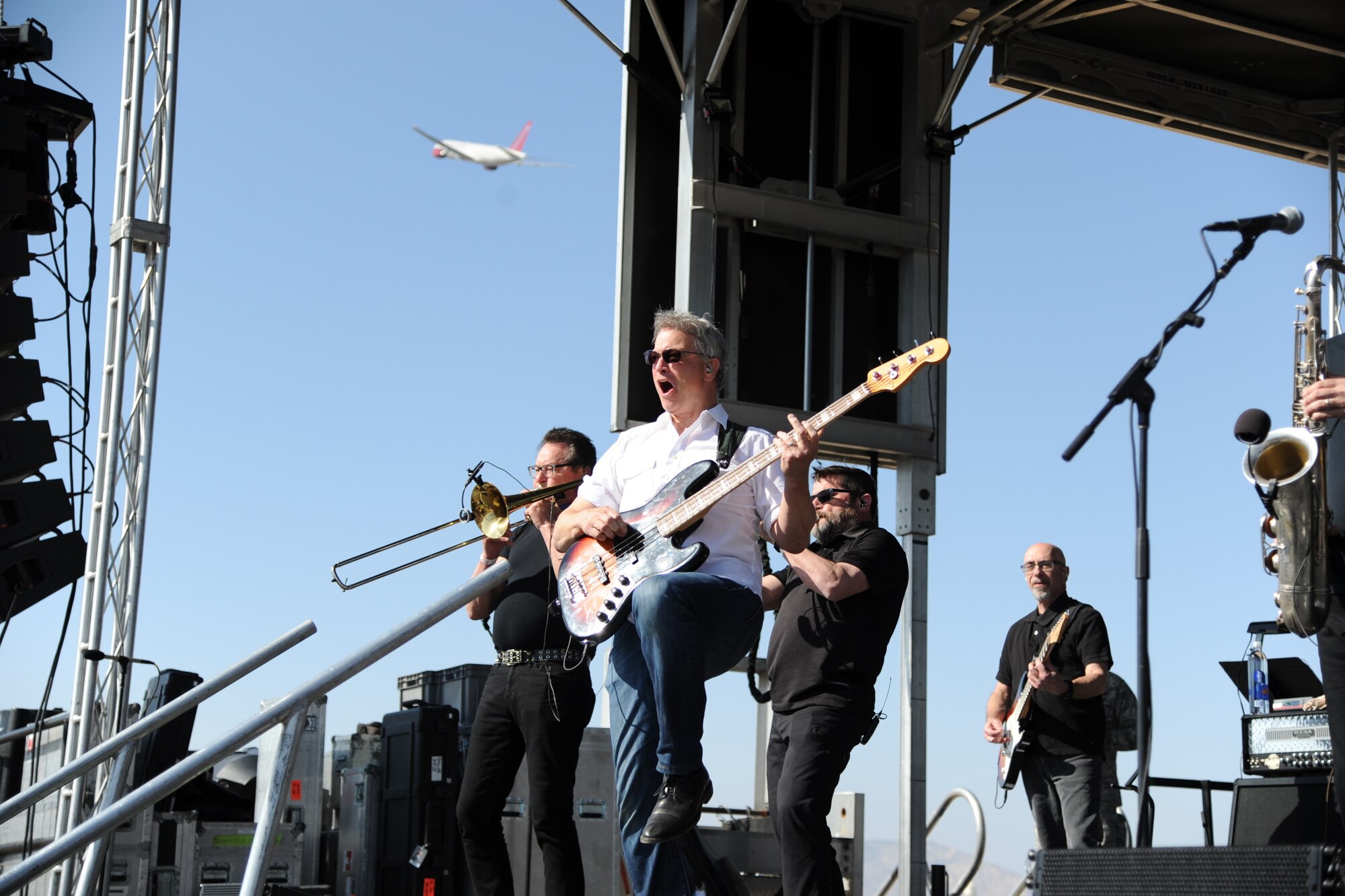 Lt. Dan Band Concert for Team March at the March Air Museum.