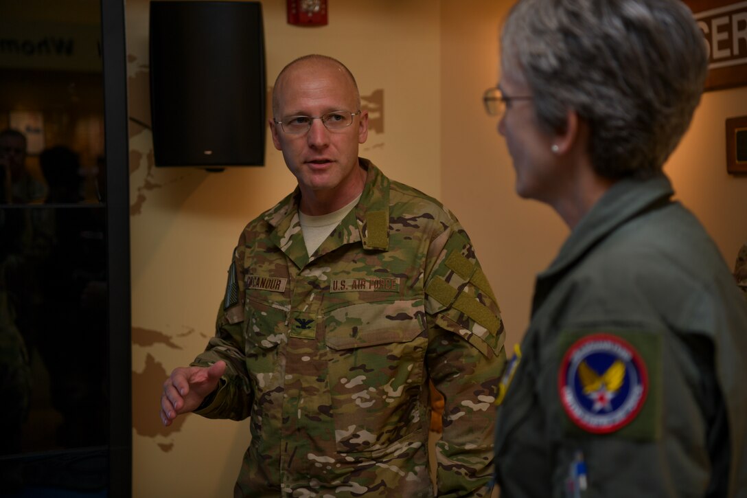 SECAF immersed in ST mission