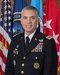 Bio photo for Army Gen. Paul Nakasone, commander of U.S. Cyber Command, director of the National Security Agency, and chief of the Central Security Service.