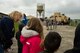 Various 52nd Fighter Wing squadrons invited students to experience a simulation of what their parents go through before deploying.