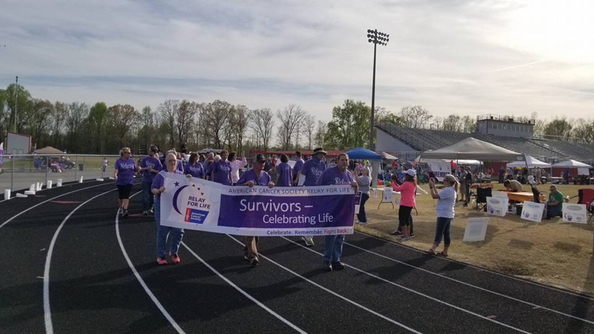 AEDC Team members join in supporting Coffee County Relay For Life