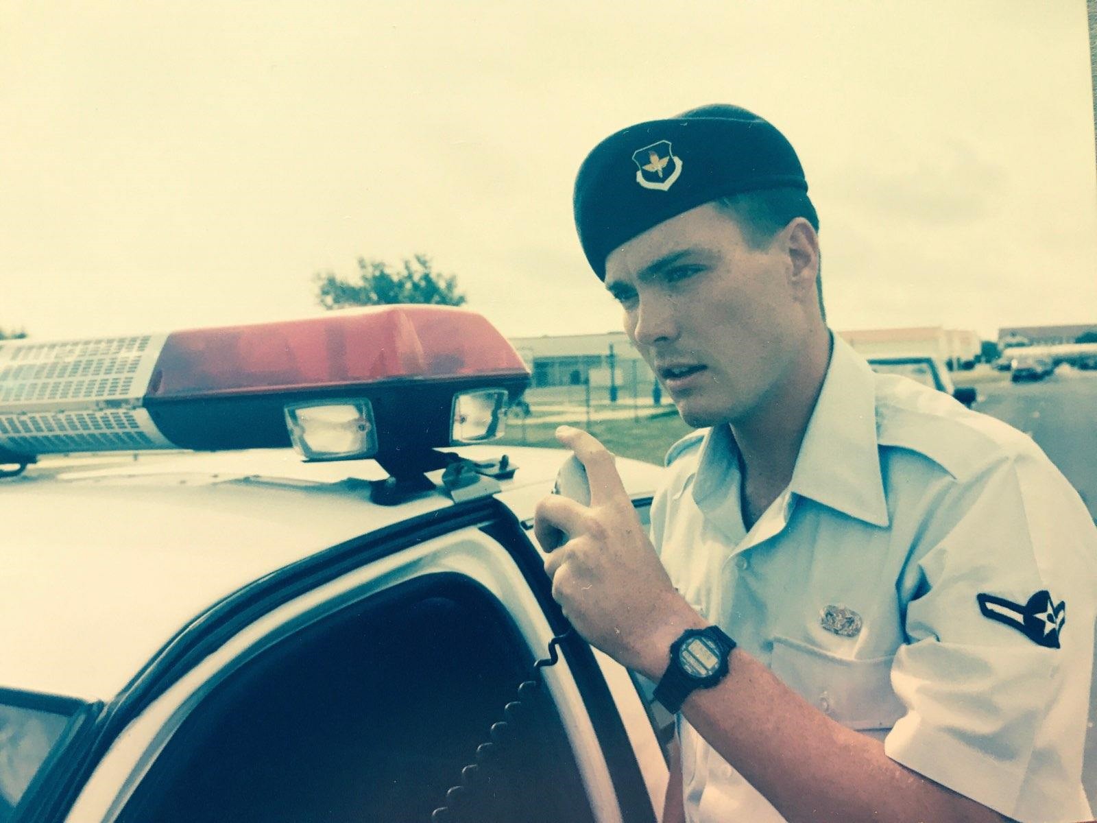 JBSARandolph main gate dedicated to Security Forces Airman > Joint