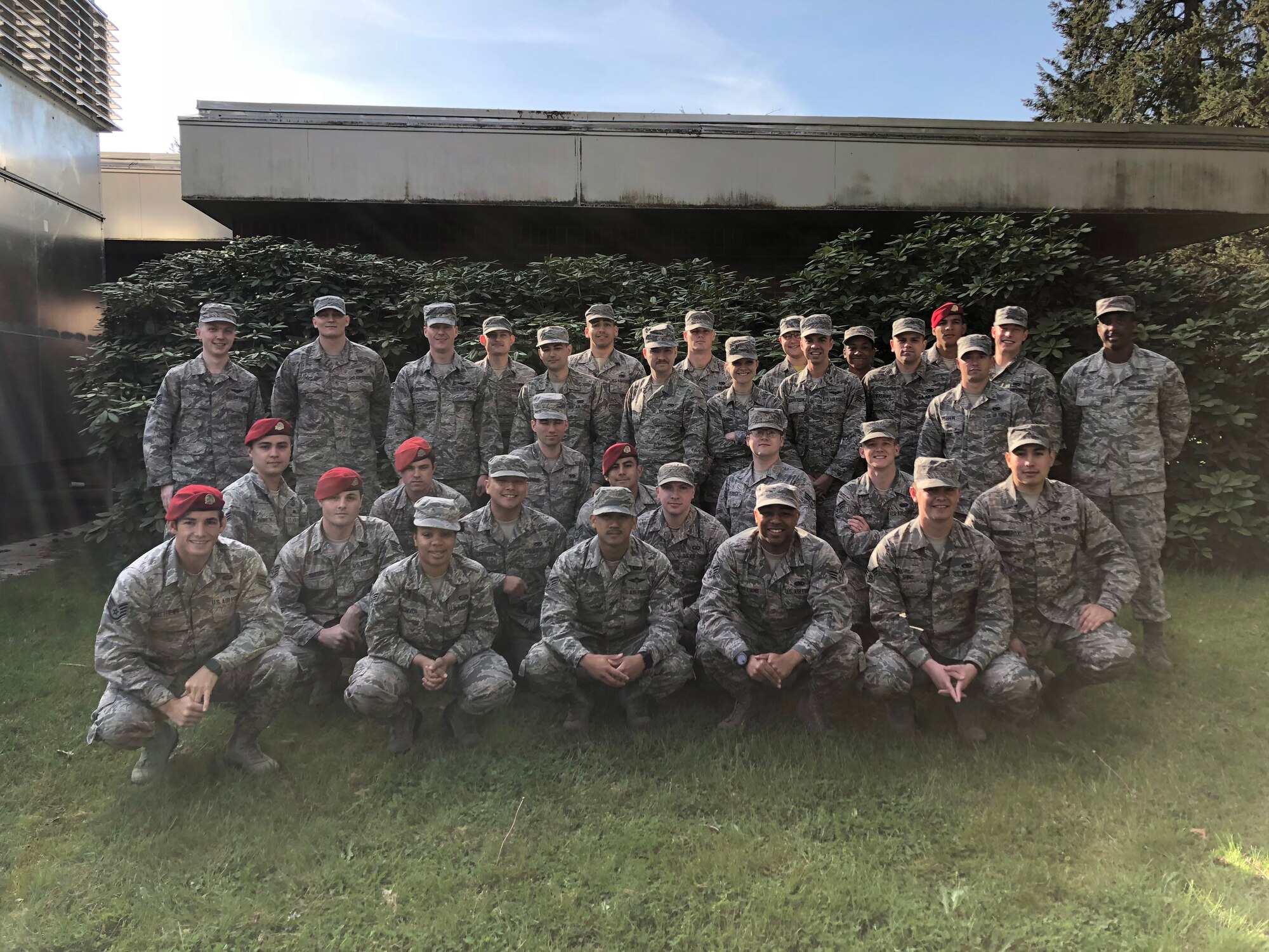 Congratulations to the Airmen who graduated from the Julius A. Kolb Airman Leadership School, May 3, 2018, at Joint Base Lewis-McChord, Wash. (U.S. Air Force courtesy photo)
