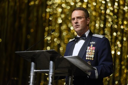 "[T]he support, the trust, and the confidence of the American people ... may well be the most important weapon in our nation's arsenal," Air Force Gen. Joseph Lengyel, chief, National Guard Bureau, told attendees at the 50th Anniversary Military Appreciation Banquet in Fairbanks, Alaska, May 4, 2018.