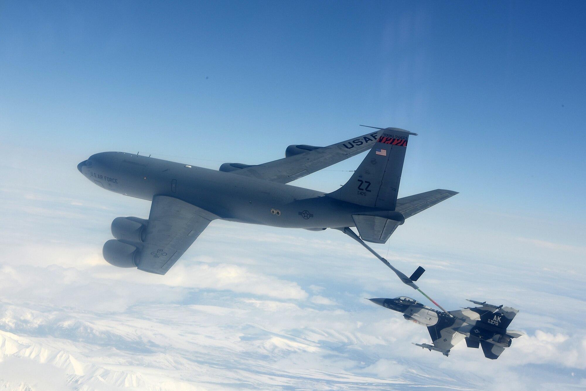 Soaring through the skies during RF-A 18-1