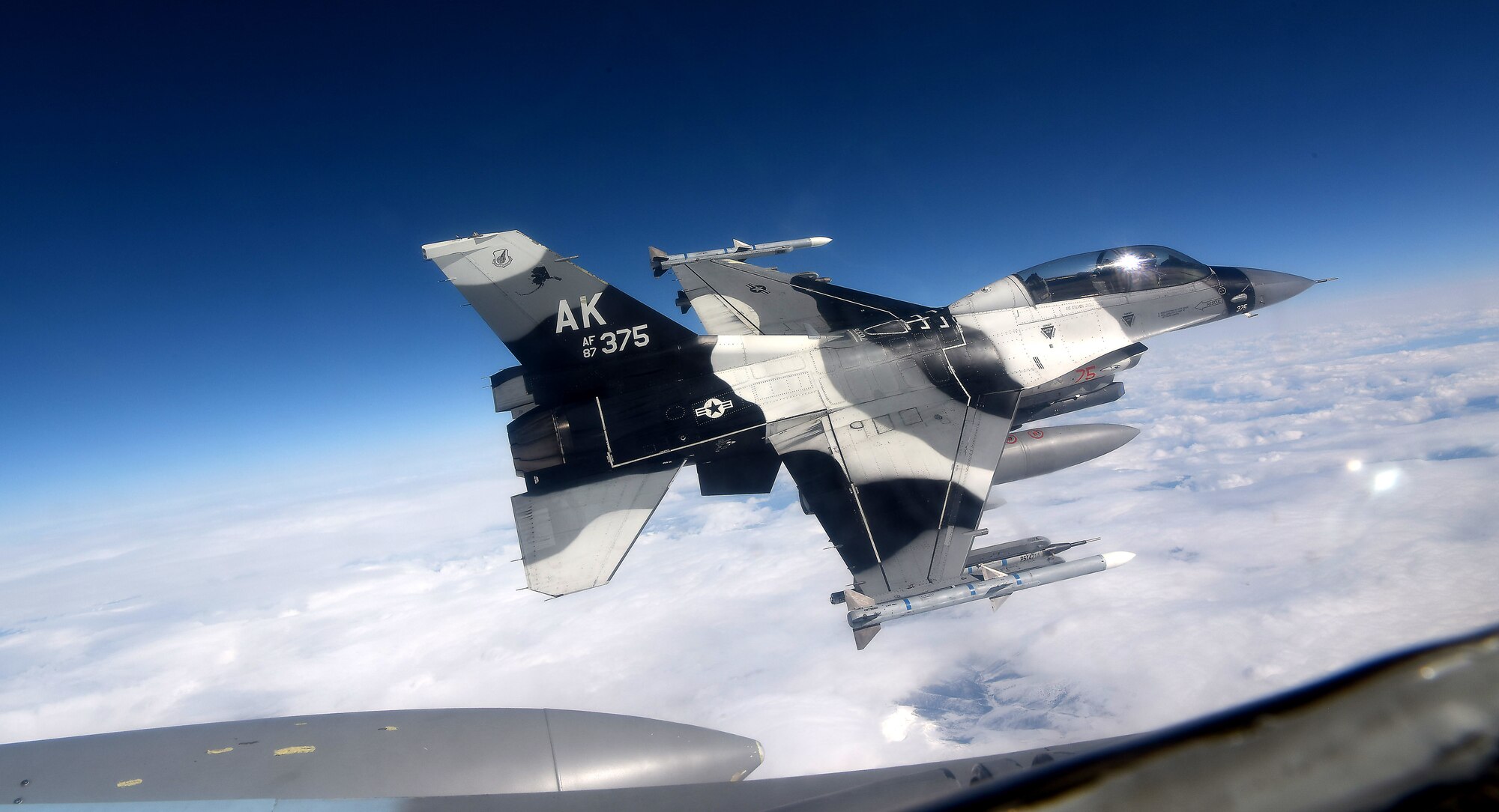 Soaring through the skies during RF-A 18-1