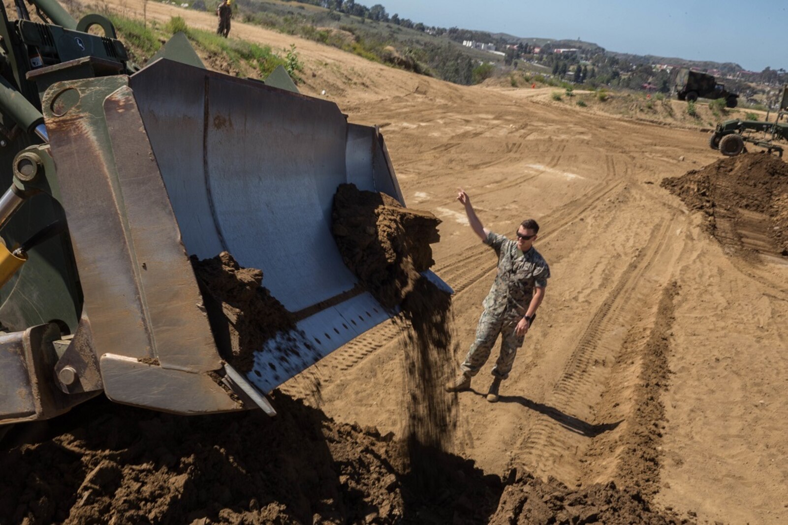 7th Engineer Support Battalion - Dig Site Exercise