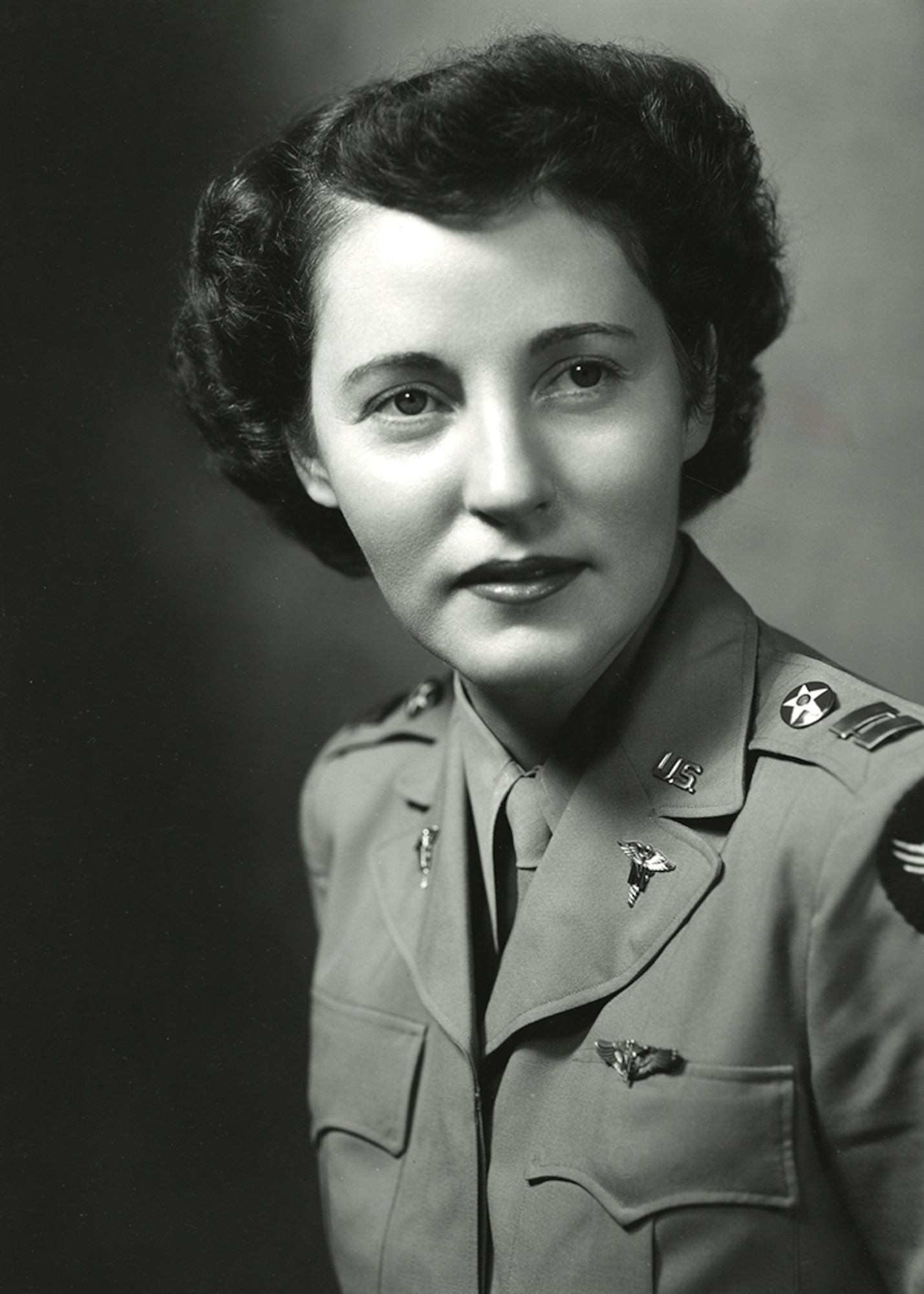 Capt. Verena Zeller, first chief of the Air Force Nurse Corps. Zeller assumed her chief duties in 1949 while still a captain, and achieved the rank of colonel in just two years. (Courtesy photo)