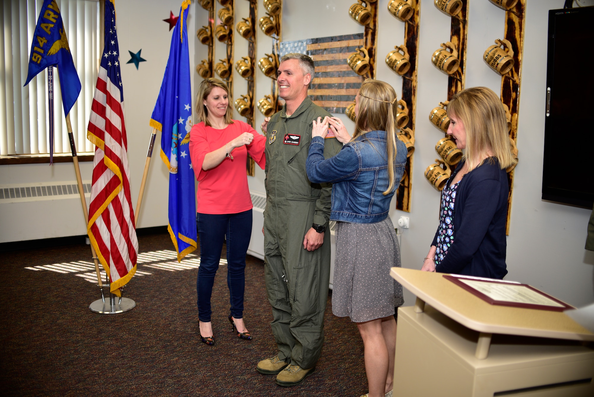 Lt. Col. David J. Schieber promoted to Col.