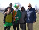 Members of DLA Troop Support Medical’s operational customer facing division pose for a photo before a 5K run and walk for St. Patrick’s Day at Naval Support Activity Philadelphia, March 15, 2018.