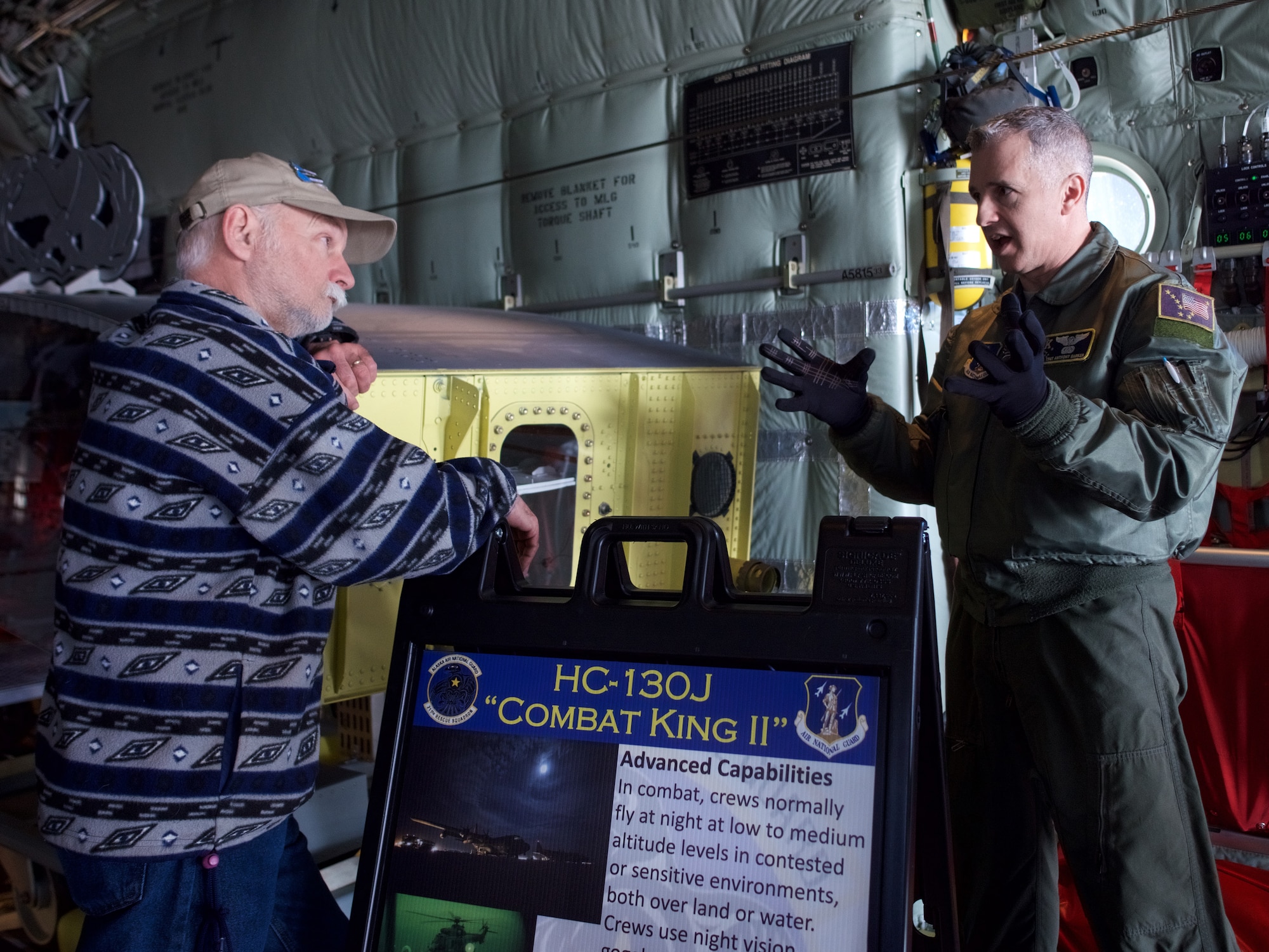 Alaska Guardsmen showcase at Great Alaska Aviation Gathering