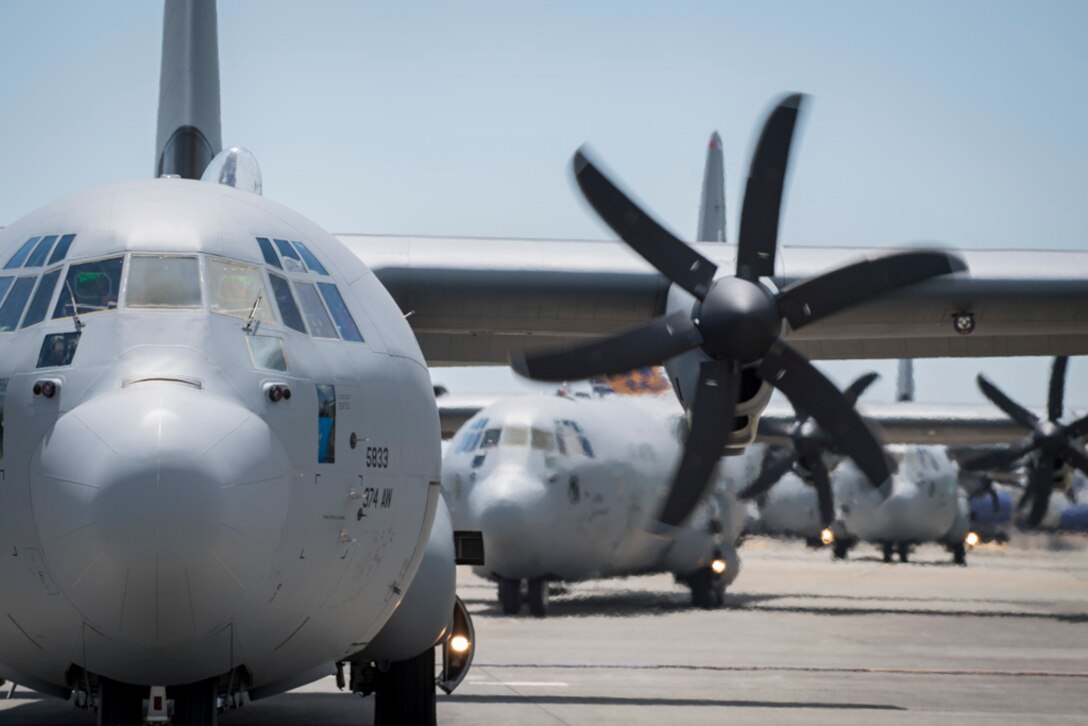 Yokota Airmen team up for airlift surge