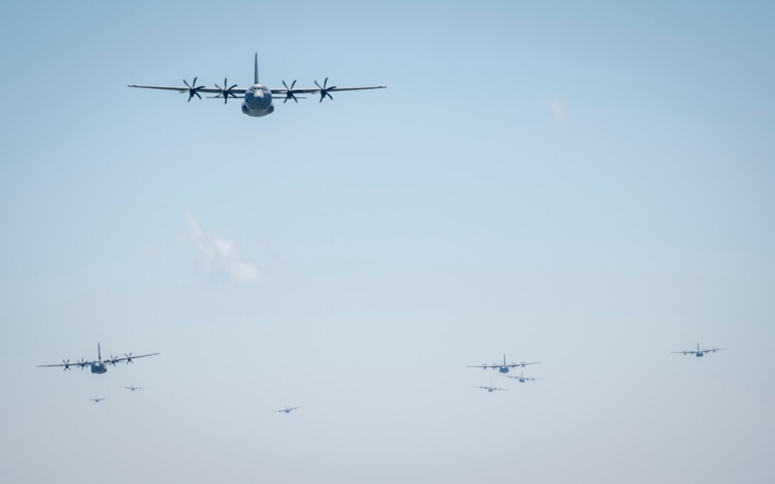 Yokota Airmen team up for airlift surge