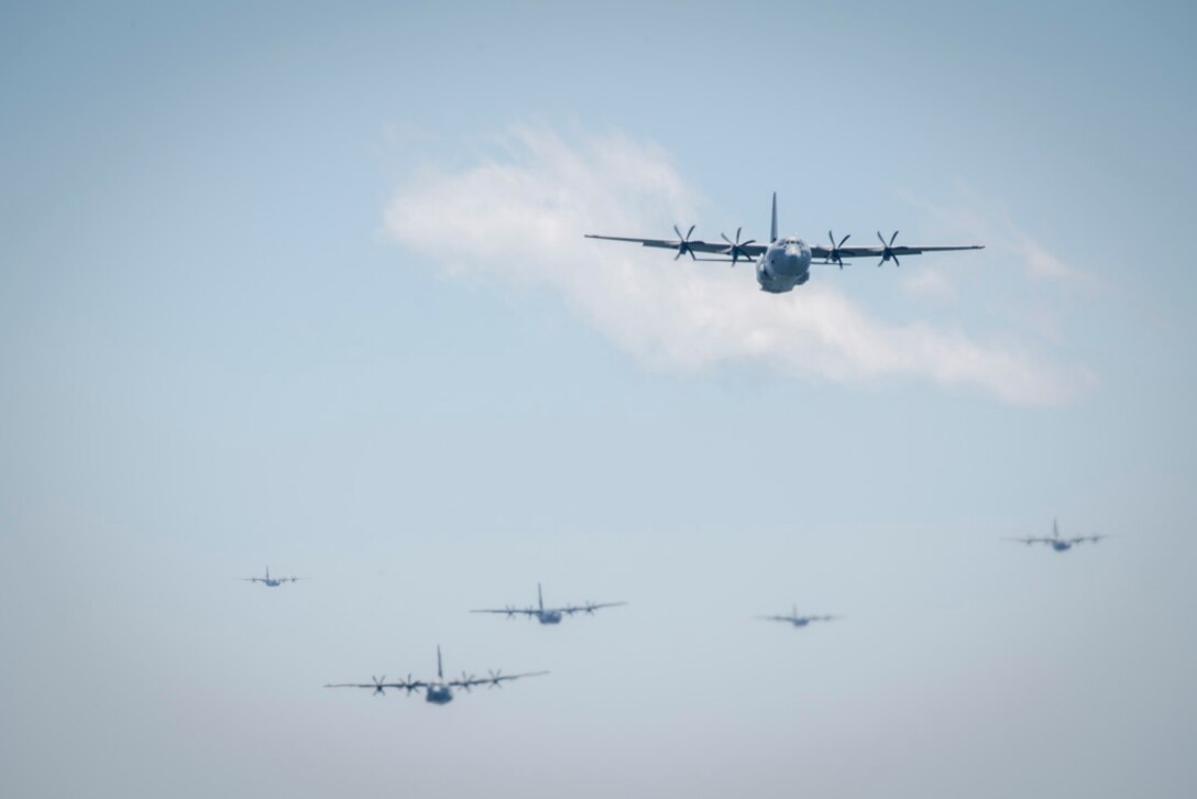 Yokota Airmen team up for airlift surge