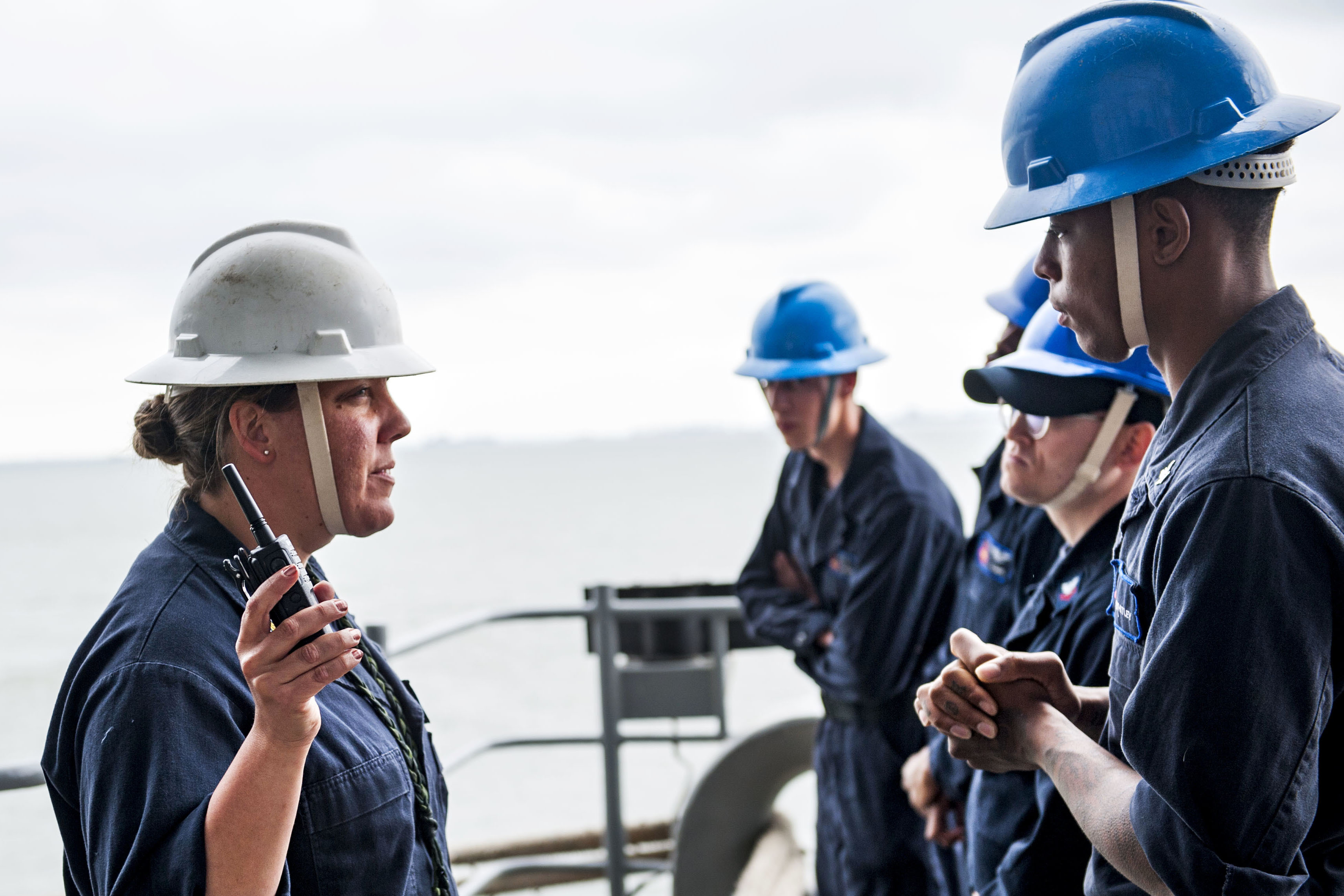 Briefing Sailors