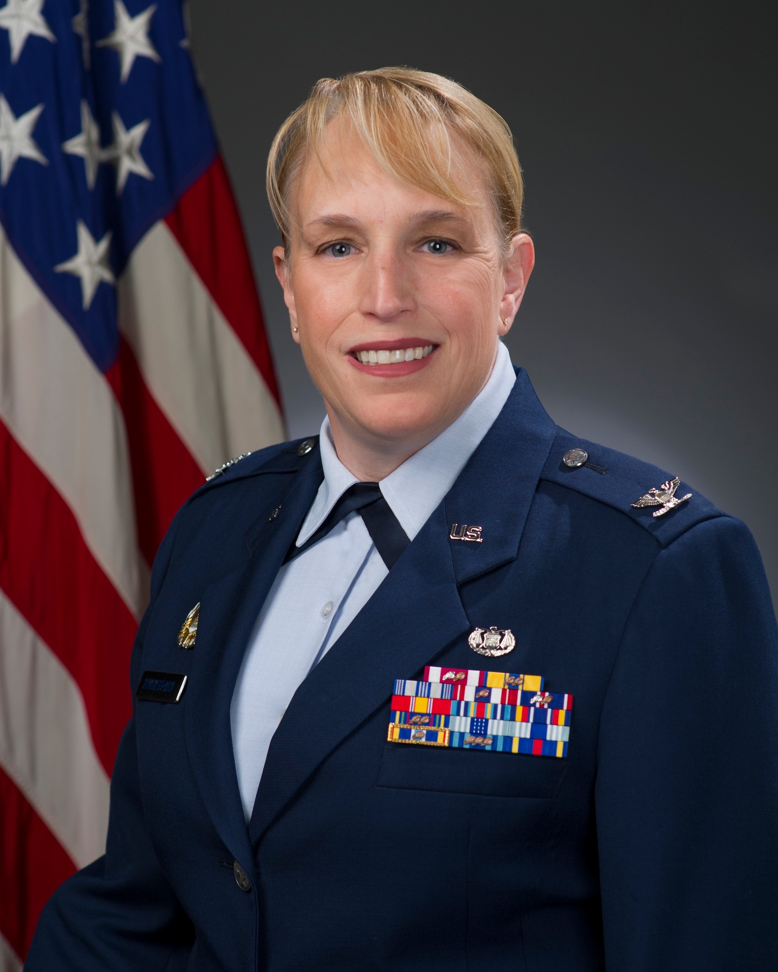 Col. Julie Rutherford, official photo, U.S. Air Force