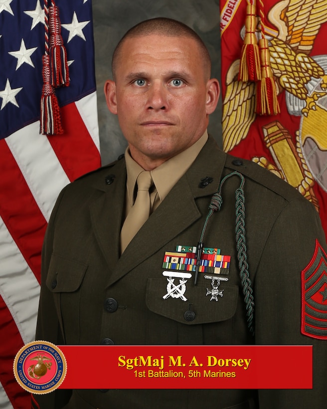 SgtMaj Matthew A. Dorsey