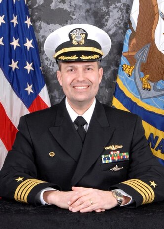 Captain Carey M. Pantling, USN, P.E. - Commanding Officer of Submarine Maintenance Engineering Planning and Procurement (SUBMEPP) Activity