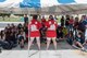Taiko drummers give a brief history lesson on the origination of the art prior to a performance at the National Asian American and Pacific Islander Heritage Celebration at Yokota High School, Yokota Air Base, Japan, May 3, 2018.