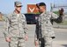 U.S. Air Force Lt. Col. Joseph Ringer, 51st Security Forces Squadron commander, briefs U.S. Air Force Gen. Terrence J. O'Shaughnessy, Pacific Air Forces commander, about installation security at the Doolittle Gate at Osan Air Base, Republic of Korea, May 9, 2018. The U.S. military has relied on high-quality people, technological superiority, innovative operational and organizational constructs, and its unmatched ability to fight as a Joint Force to compensate for a potential adversary’s advantages in time, space, and force size. (U.S. Air Force photo by Airman 1st Class Ilyana A. Escalona)