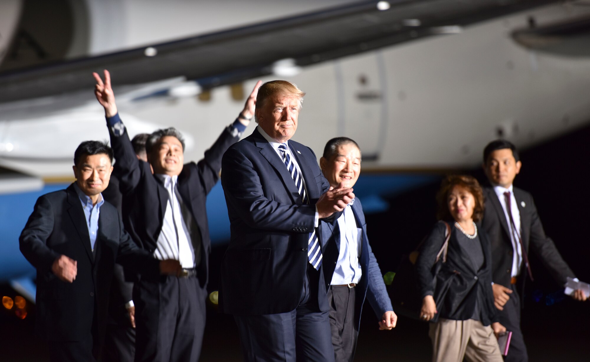 Detainees celebrate return home