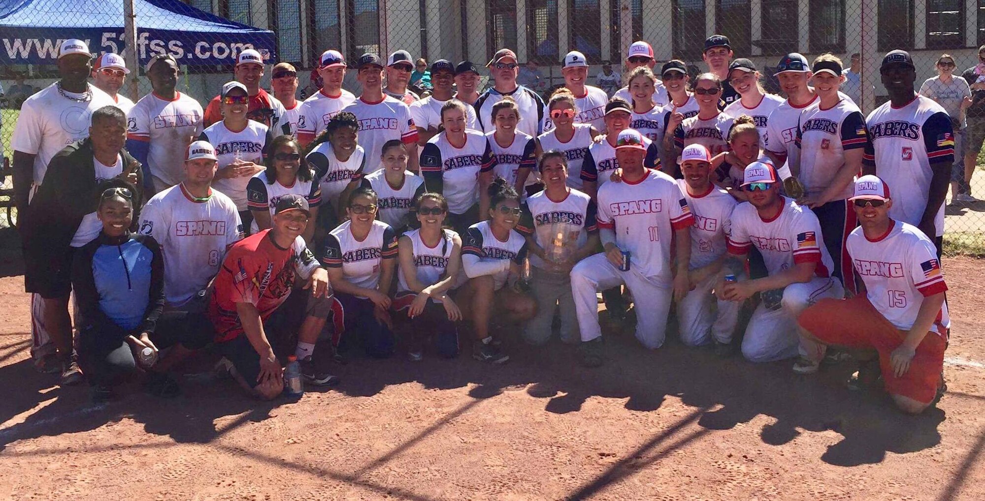 The Spangdahlem Air Base men’s and women’s softball teams protected their home fields and both dominated the Cinco de Mayo Softball Championship held here May 4 to 6, 2018.