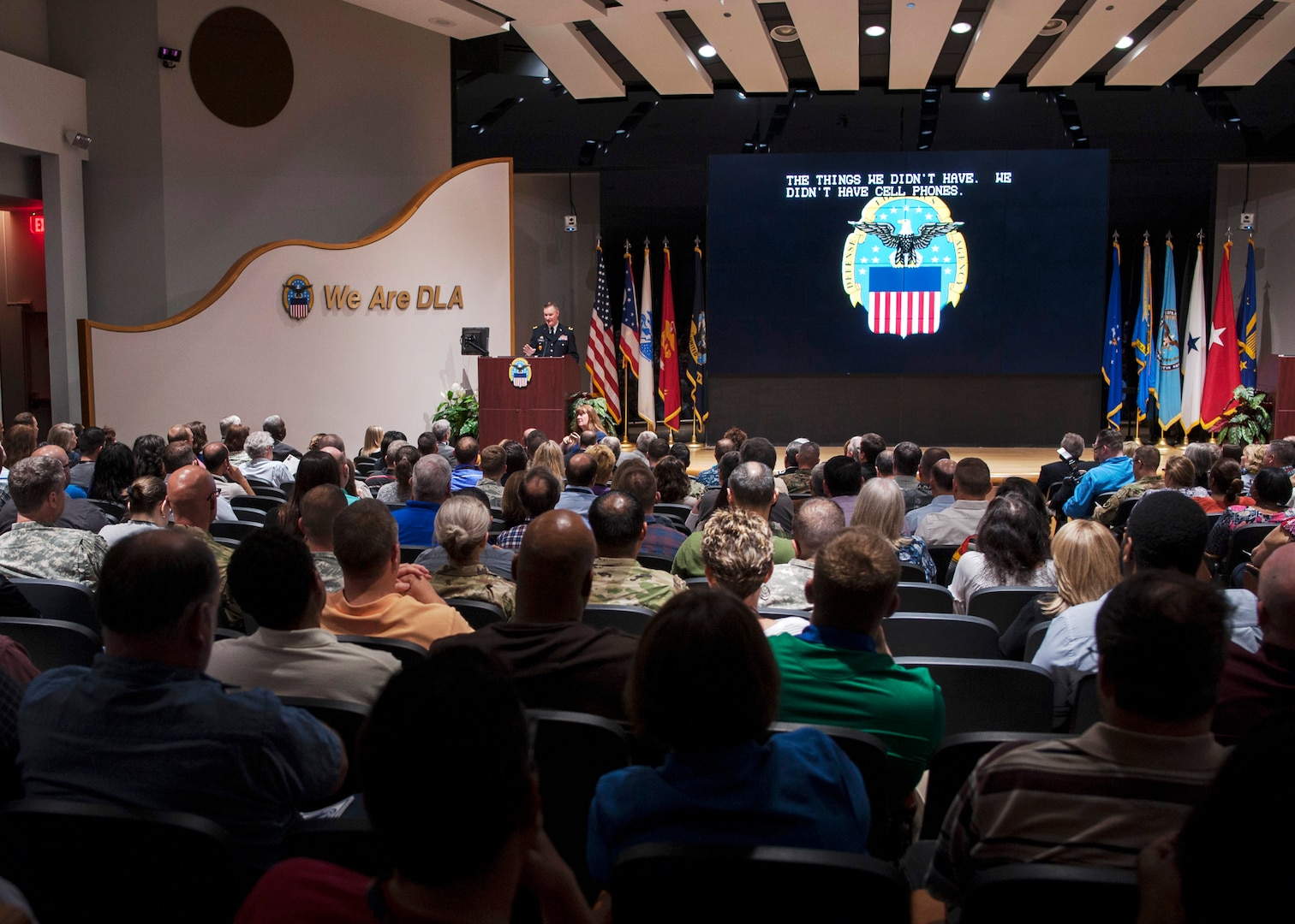 Centennial ceremony and historic presentation at DSCC