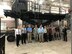 The Halvorsen 25K Loader is a rapidly-deployable, high-reach mechanized aircraft loader that can transport and lift up to 25,000 pounds of cargo and load it onto military aircraft. Members of the Halvorsen team visit Concurrent Technologies Corporation.