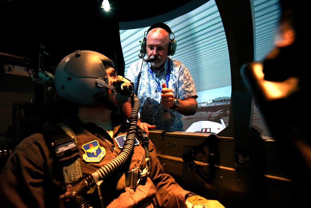 T-6A Texan II simulator training