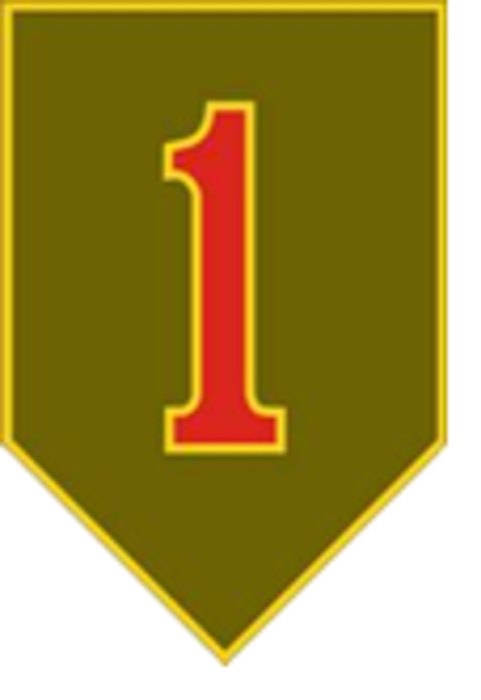 1st Infantry Division Crest