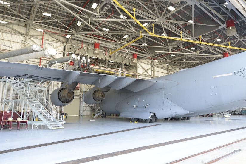 Airmen wear proper fall protection on top of an aircraft during training May 8, 2018, in the Aircraft Fuel System building at Joint Base Charleston, S.C. There are many variables involved in a fall that are outside of a worker’s control, such as working conditions, the specific job site, and human error. Wearing the proper PPE helps to prevent and reduce as many accidents as possible.